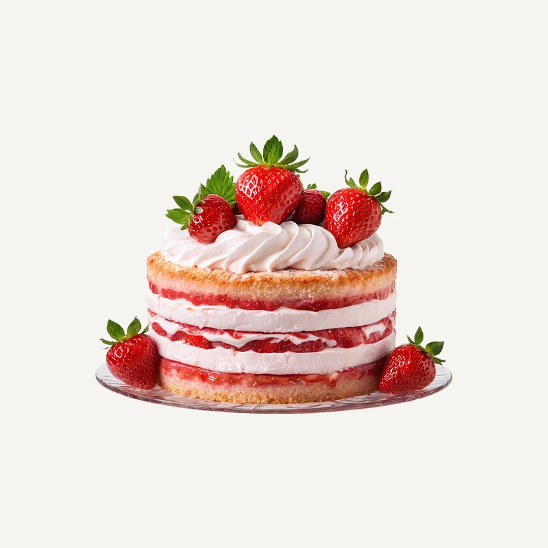Strawberry cakes in Kenya